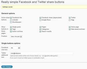 Really simple Facebook and Twitter share buttons